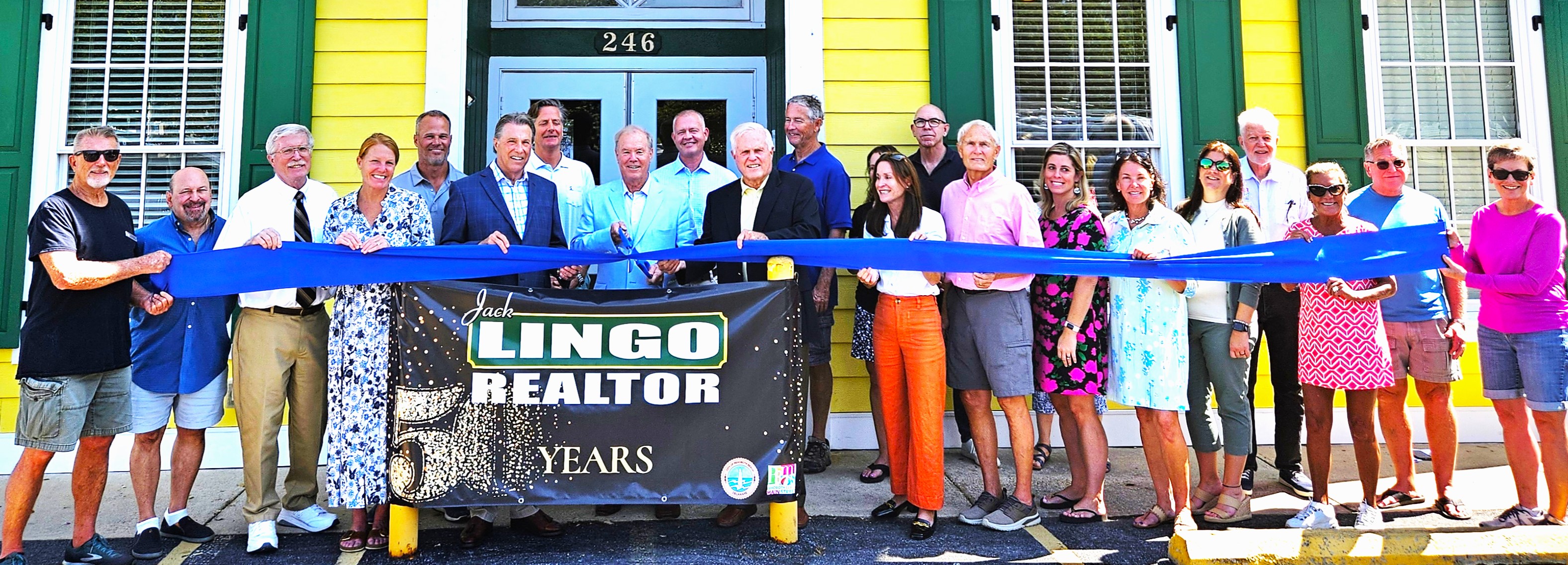 Jack_Lingo_RIbbon_Cutting_50th_ Rehoboth Beach Main Street Honors Jack Lingo, REALTOR®'s 50th Anniversary With Ribbon Cutting Ceremony - Jack Lingo REALTOR