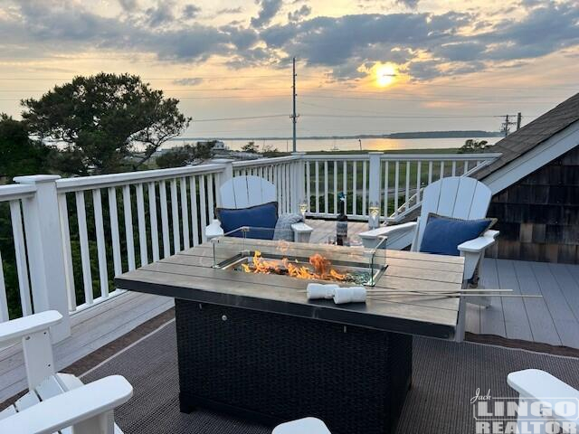 Firepit+at+Sunset 33 HALL AVENUE   Rental Property