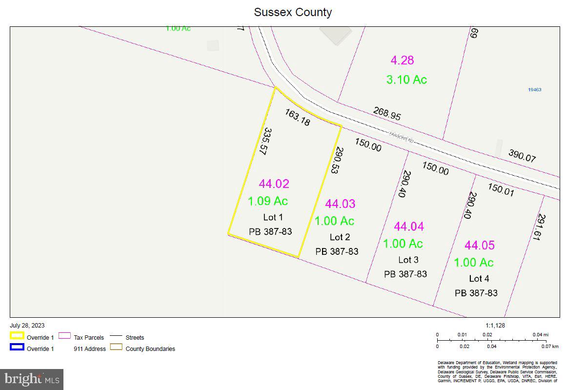 LOT #1 PARSONS ROAD, GEORGETOWN, DE - Jack Lingo Realtor